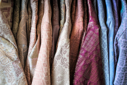 Robe d'intérieur satinée - Modèle Awa